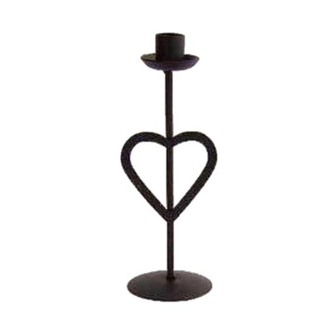 Hovedbilde Spegels Smijern Lysestake hjerteformet 23cm