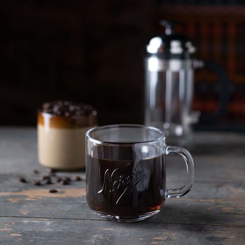 Glasskopp med hank 2pk Norgesglasset