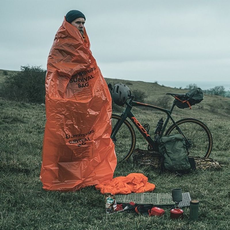 Overlevelsespose Survival Bag Red
