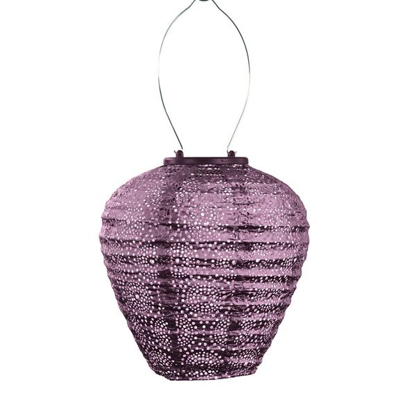 Hovedbilde Lumiz Solcelle Led Lykt Balloon 20 Occult Plum