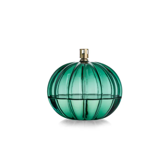 Hovedbilde Oljelampe Optikk rund 11 cm, teal 