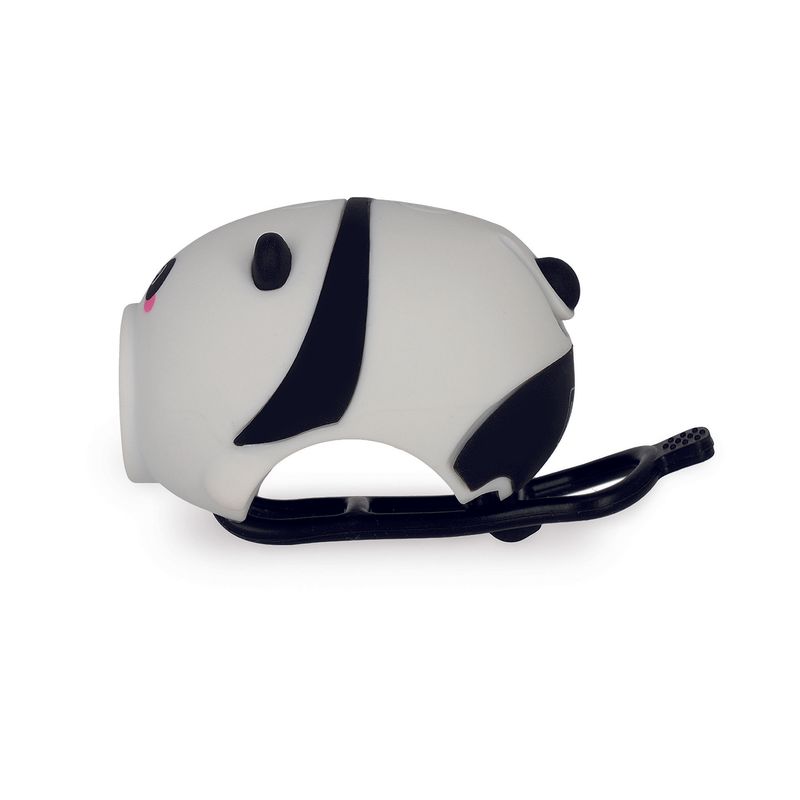 Ladbar sykkelys m/ bjelle Panda