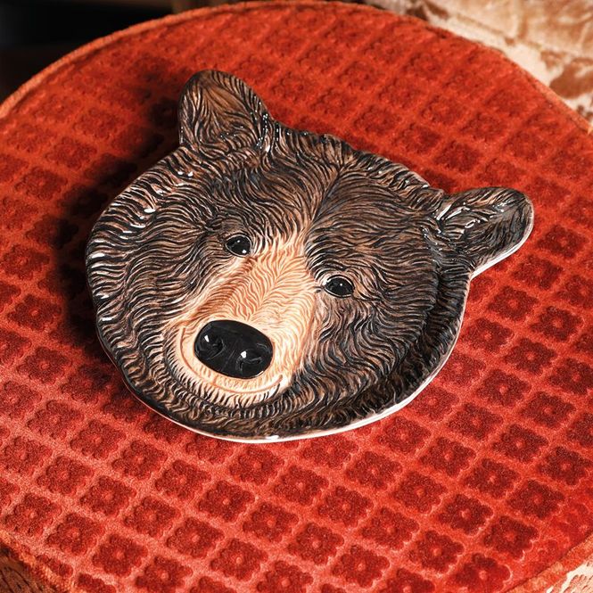 Hovedbilde &K Tallerken Svartbjørn 18 cm