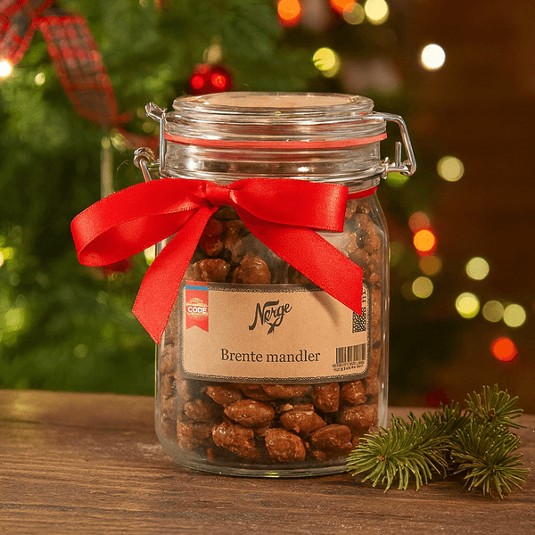 Hovedbilde Brente mandler i Norgesglass