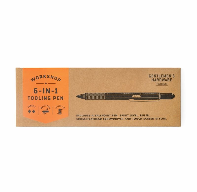 Multiverktøypenn 6-i-1 fra Gentlemen's Hardware