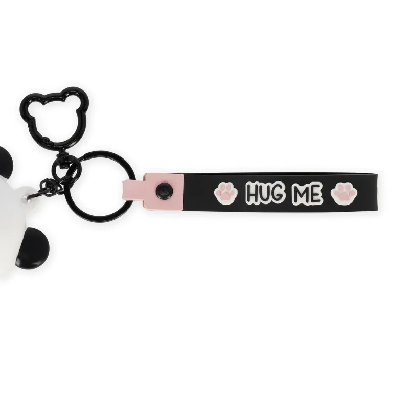 Mini Kawaii Panda – Søt mini pung med nøkkelring