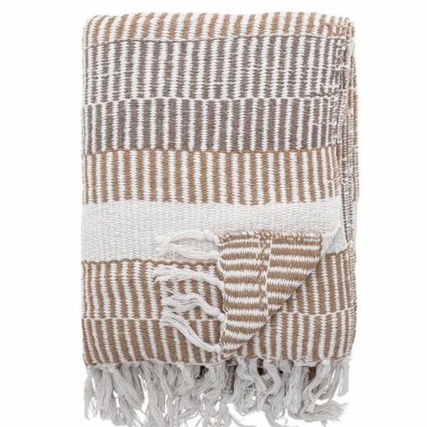 Hovedbilde Bloomingville pledd Isnel Plaid, 160x130 cm