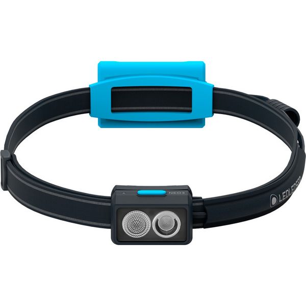 Hovedbilde Hodelykt NEO3 Black/Blue ONE
