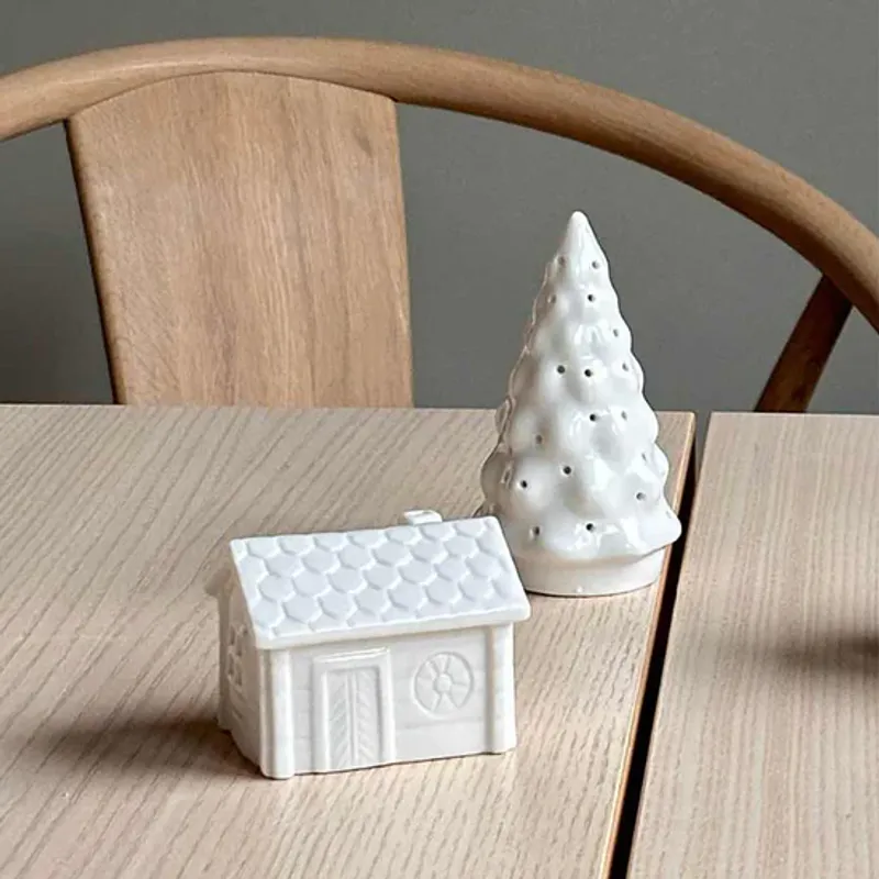 Jul på Tunet -  Smiu 7x5,3cm
