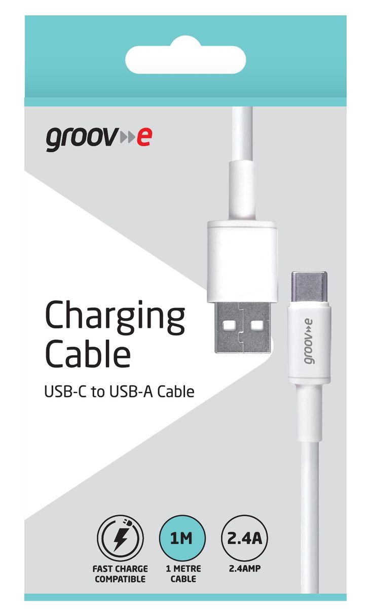 Groove Ladekabel USB-A til USB-C 1m