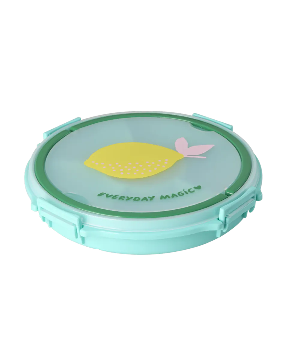 Rice serveringsbrett med lokk – sitron (32 cm)