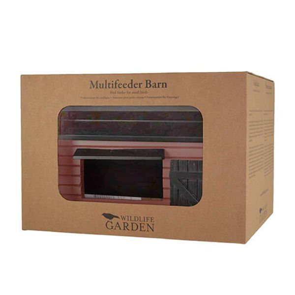 Hovedbilde Fuglemater romslig i låveform Wildlife Garden