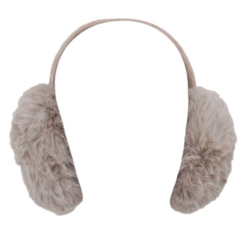 Ørevarmer Super Fluffy, taupe