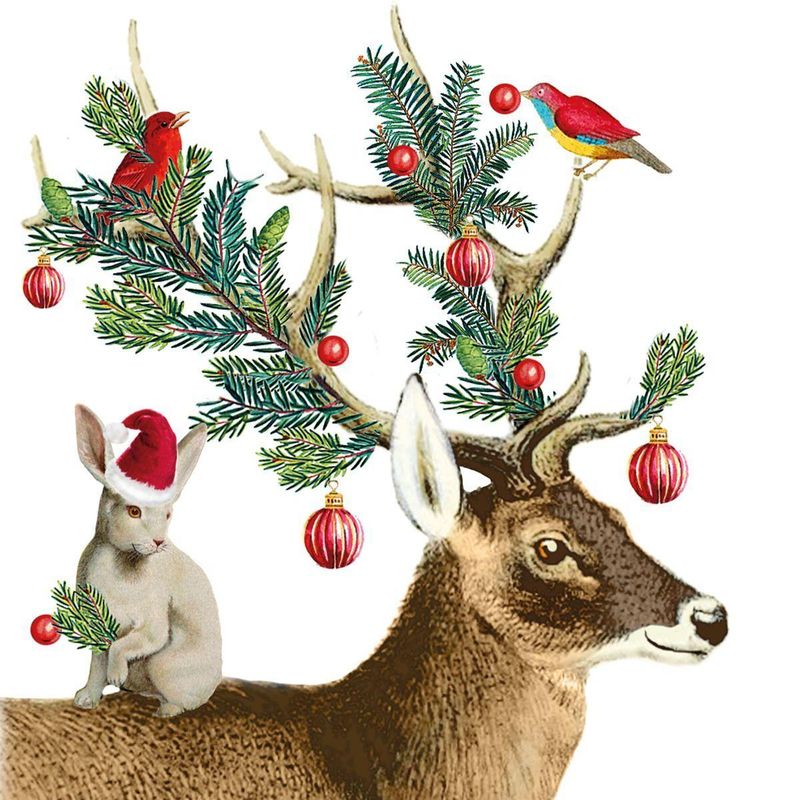 Middagsserviett X-Mas Buddies fra PPD 