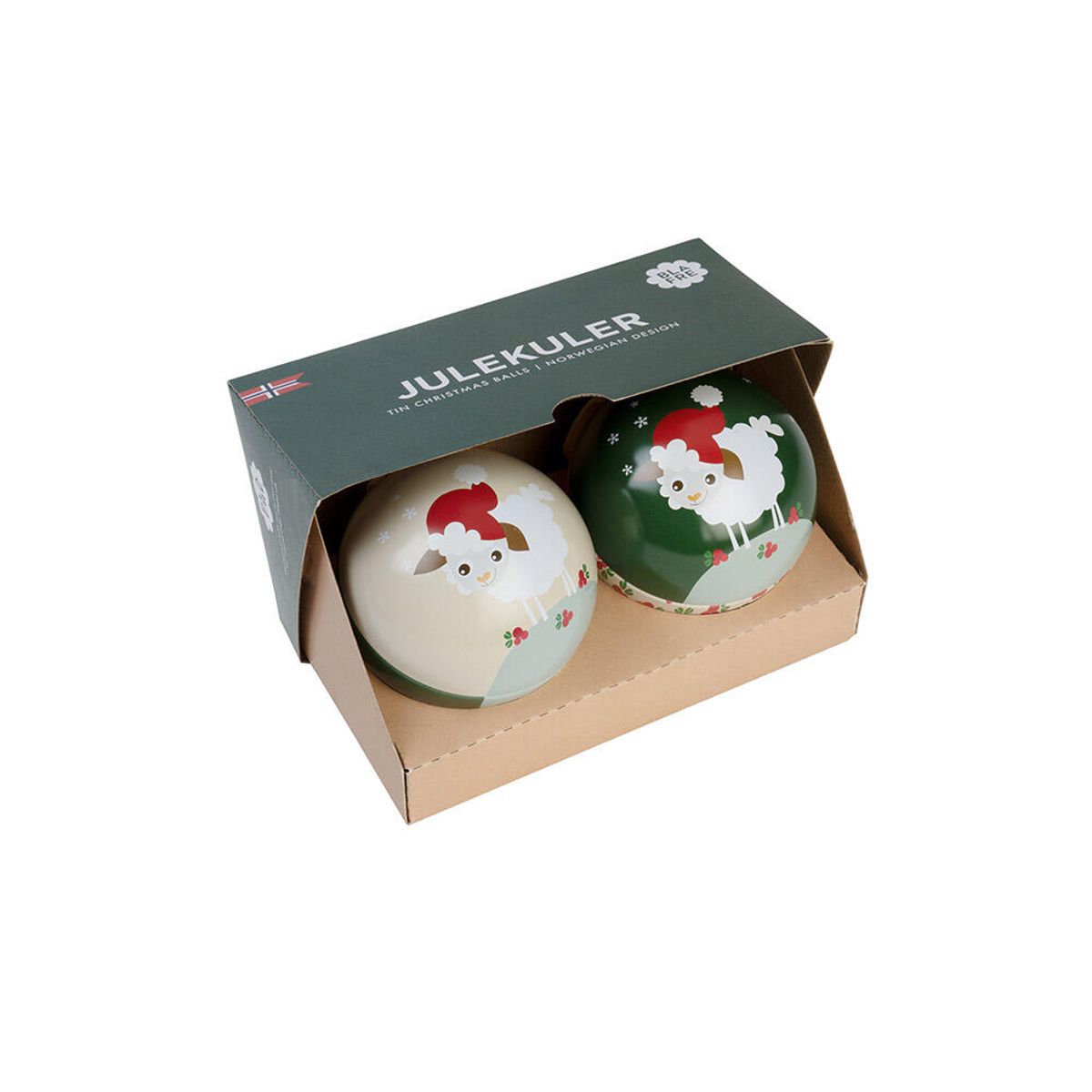 Blafre julekuler - Lam og tyttebær 2pk