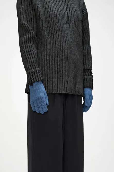 Hovedbilde Rains Vanter Knit Gloves, Blue Dusk