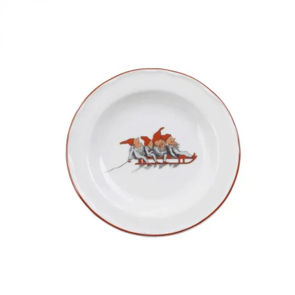 Hovedbilde Nisseservise, smørskål 12.5 cm