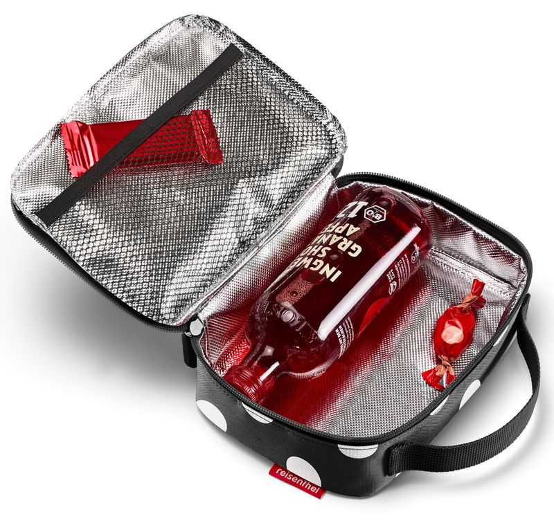 Reisenthel Kjølebag 1,5L Thermocase White Dots