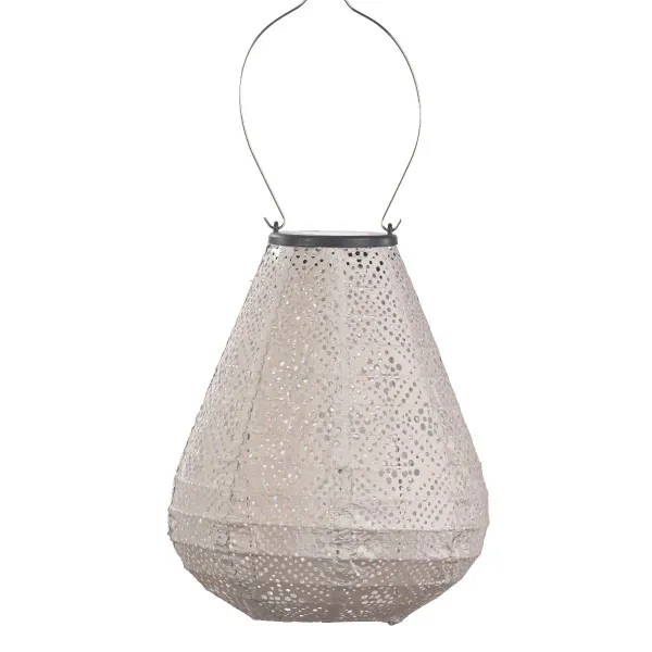 Hovedbilde Lumiz Solcelle Led Lykt Tulip 20 Topaze Taupe