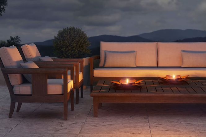 Hovedbilde TenderFlame Lilje 50 design Finn Schjøll