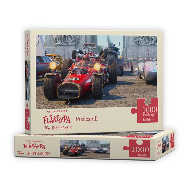 Hovedbilde Flåklypa Puslespill 1000 brikker - Il Tempo ...