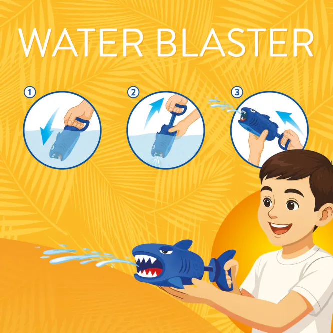 Hovedbilde Vannpistol Blaster Hai