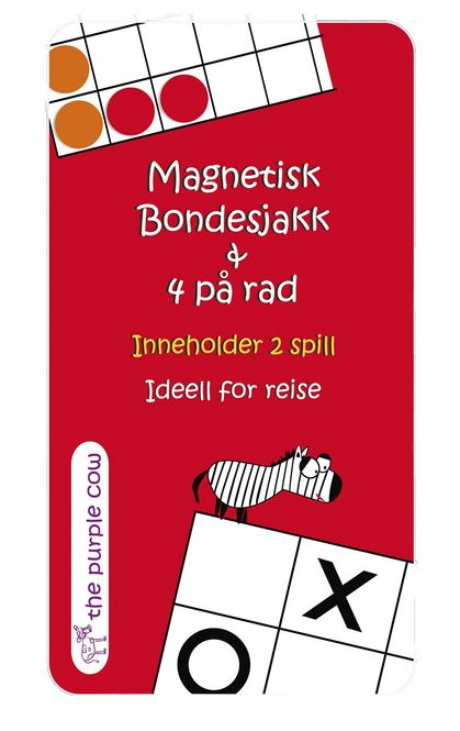 Hovedbilde Magnetisk spill Bondesjakk & 4 på rad