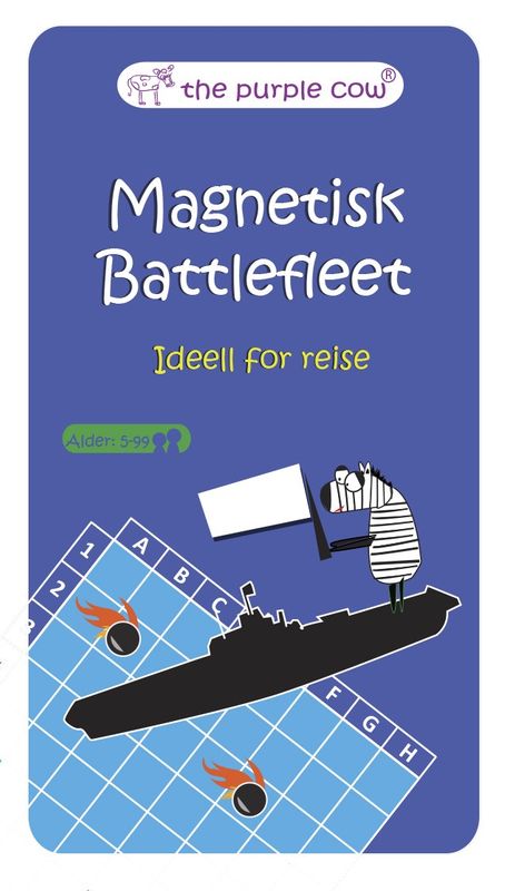 Magnetisk reisespill - Senk båtene - Vinn krigen! 