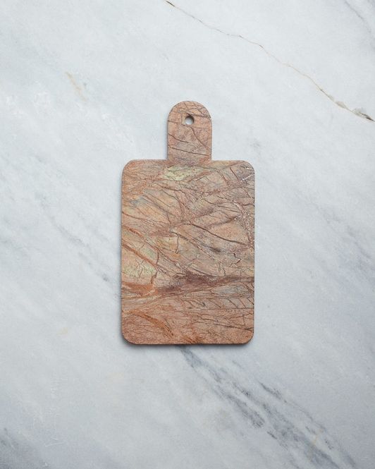 Hovedbilde Rustikk Marmorbrett 30 x 18 cm brun Vinga