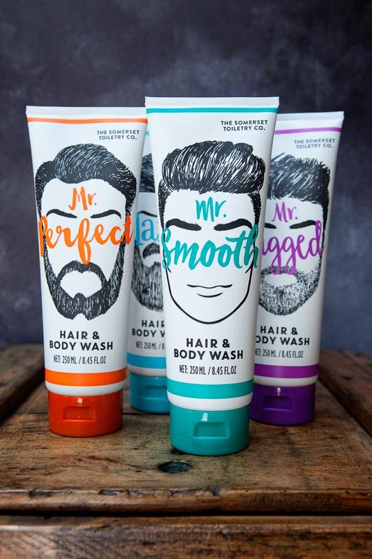 Dusjsåpe og shampoo Mr Smooth fra Mr Beard