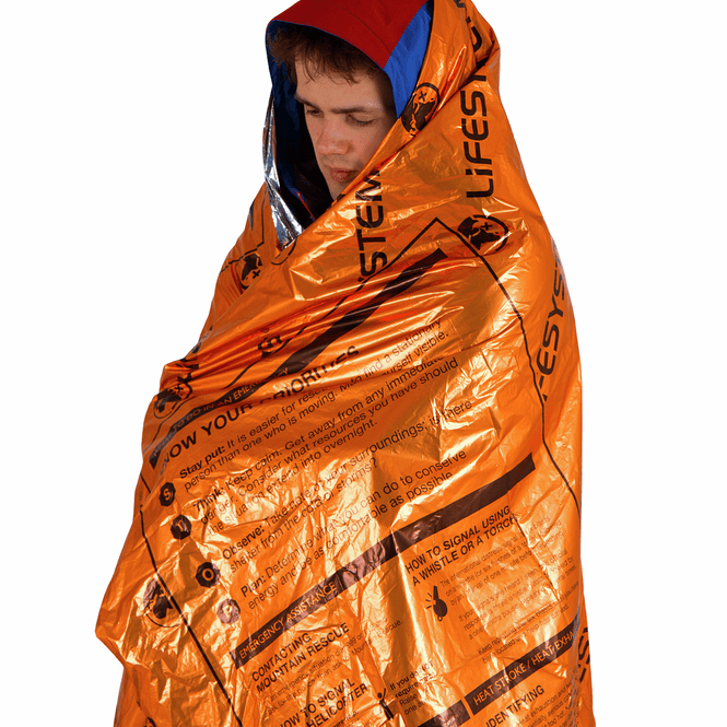 Hovedbilde Overlevelsesduk Heatshield Enkel Orange