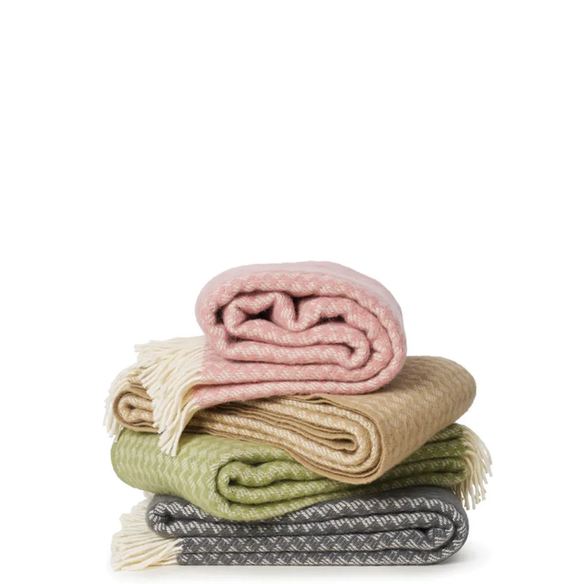 Pledd Palazzo, Rose garden i 100 % lammeull fra Klippan