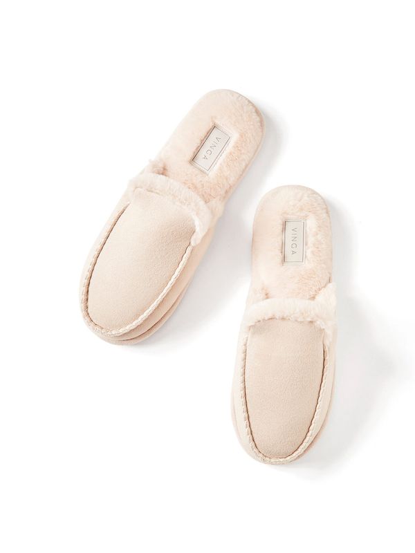 Slip-in Tøfler Bowen L/XL, beige - Vinga 