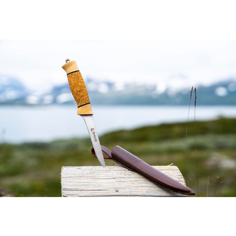 Brusletto Fiskern – flytende fiskekniv med fleksibelt blad
