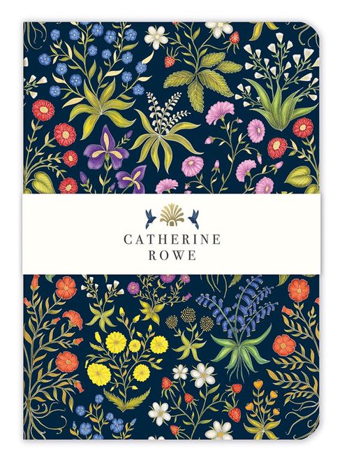 Hovedbilde Notatbok Luxury Medieval Flowers A5 Catherine ...