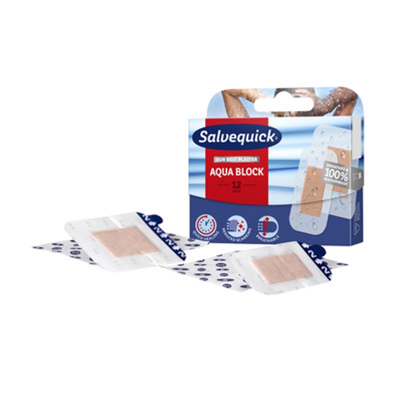 Plaster Aqua Block 12 stk  Salvequik