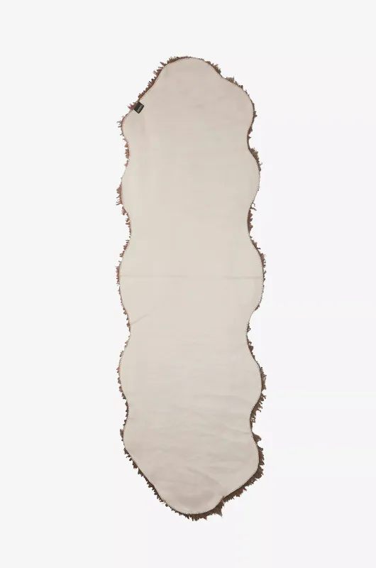 Wooly fuskepels 60x180 cm, brun Skinnwille