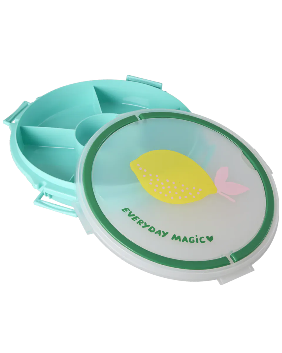 Rice serveringsbrett med lokk – sitron (32 cm)